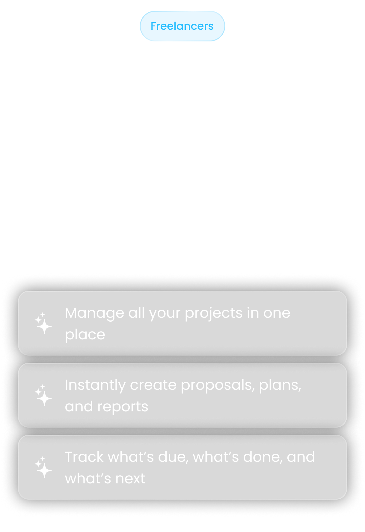 Mobile - Freelancers (x3)